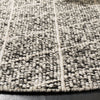 Safavieh Natura NAT712 Ivory/Black Area Rug Detail