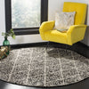 Safavieh Natura NAT712 Ivory/Black Area Rug Room Scene