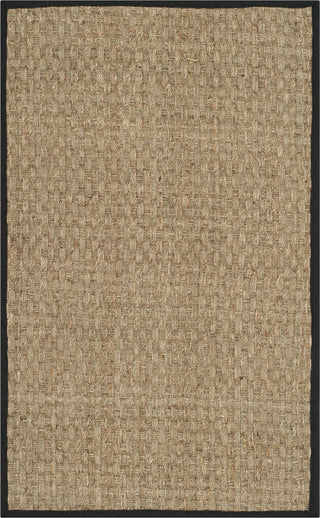 Safavieh Natural Fiber NF114C Natural/Black Area Rug 