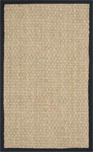 Safavieh Natural Fiber NF114C Natural/Black Area Rug 