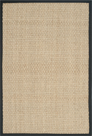 Safavieh Natural Fiber NF114C Natural/Black Area Rug 