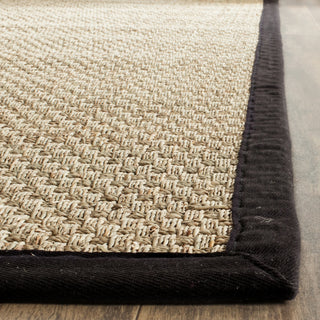 Safavieh Natural Fiber NF114C Natural/Black Area Rug 