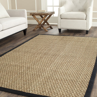 Safavieh Natural Fiber NF114C Natural/Black Area Rug 