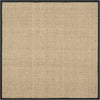 Safavieh Natural Fiber NF114C Natural/Black Area Rug 