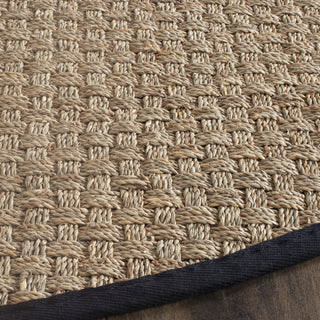 Safavieh Natural Fiber NF114C Natural/Black Area Rug 