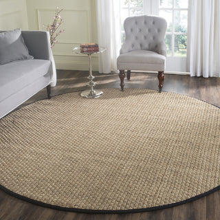 Safavieh Natural Fiber NF114C Natural/Black Area Rug 