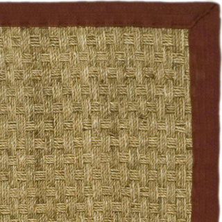 Safavieh Natural Fiber NF114D Natural/Red Area Rug 