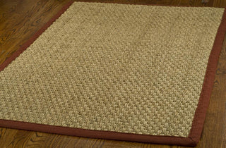 Safavieh Natural Fiber NF114D Natural/Red Area Rug 