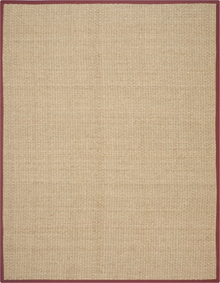 Safavieh Natural Fiber NF114D Natural/Red Area Rug 