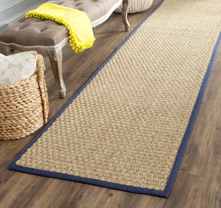 Safavieh Natural Fiber NF114E Natural/Blue Area Rug  Feature