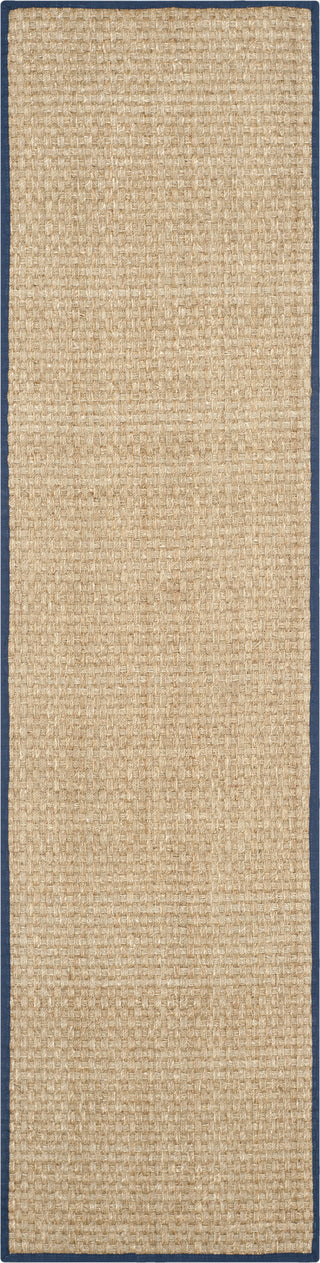 Safavieh Natural Fiber NF114E Natural/Blue Area Rug 