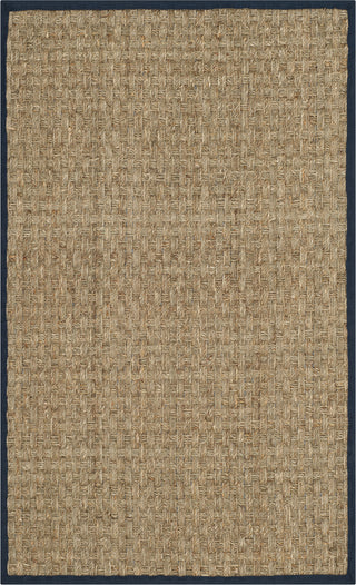 Safavieh Natural Fiber NF114E Natural/Blue Area Rug 