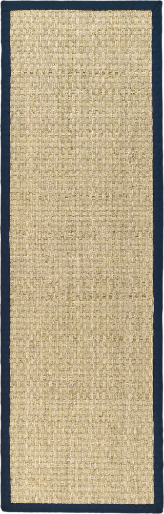 Safavieh Natural Fiber NF114E Natural/Blue Area Rug 