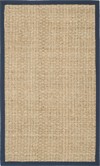 Safavieh Natural Fiber NF114E Natural/Blue Area Rug 