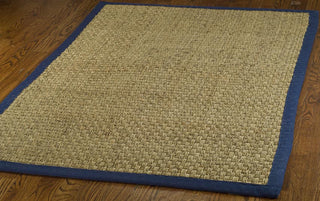 Safavieh Natural Fiber NF114E Natural/Blue Area Rug 