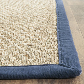 Safavieh Natural Fiber NF114E Natural/Blue Area Rug 