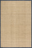 Safavieh Natural Fiber NF114E Natural/Blue Area Rug 