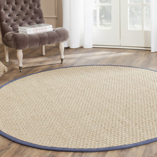 Safavieh Natural Fiber NF114E Natural/Blue Area Rug 