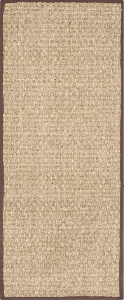 Safavieh Natural Fiber NF114K Natural/Dark Brown Area Rug main image