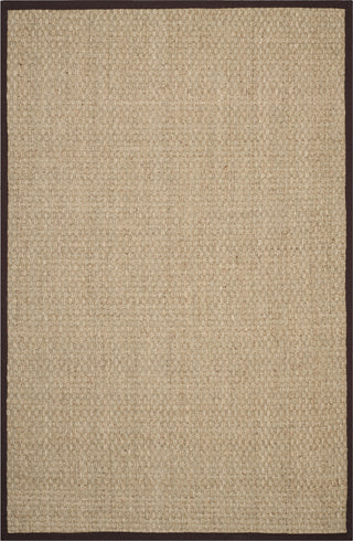 Safavieh Natural Fiber NF114K Natural/Dark Brown Area Rug 