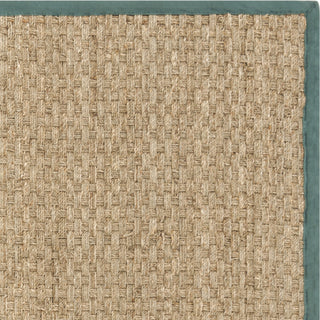 Safavieh Natural Fiber NF114M Natural/Light Blue Area Rug 