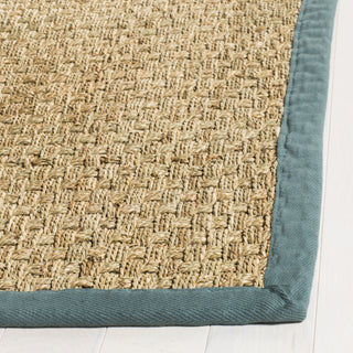 Safavieh Natural Fiber NF114M Natural/Light Blue Area Rug 