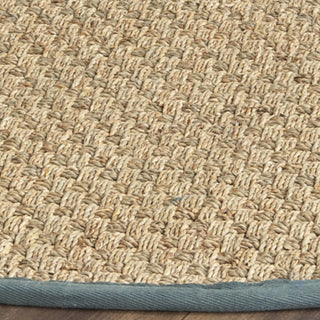 Safavieh Natural Fiber NF114M Natural/Light Blue Area Rug 