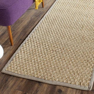 Safavieh Natural Fiber NF114P Natural/Grey Area Rug 