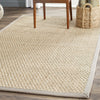 Safavieh Natural Fiber NF114P Natural/Grey Area Rug  Feature