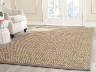 Safavieh Natural Fiber NF114P Natural/Grey Area Rug 