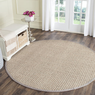 Safavieh Natural Fiber NF114P Natural/Grey Area Rug 