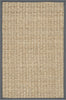 Safavieh Natural Fiber NF114Q Natural/Dark Grey Area Rug 