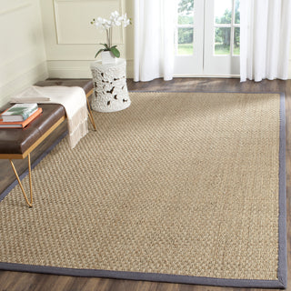 Safavieh Natural Fiber NF114Q Natural/Dark Grey Area Rug  Feature