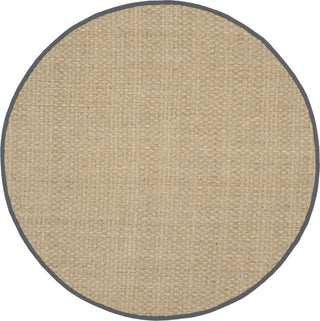 Safavieh Natural Fiber NF114Q Natural/Dark Grey Area Rug 