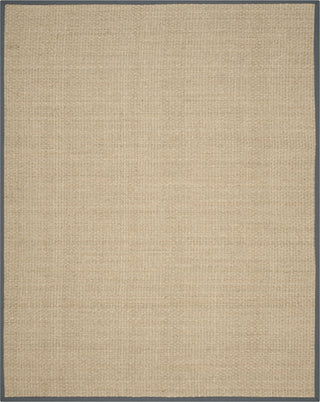 Safavieh Natural Fiber NF114Q Natural/Dark Grey Area Rug 