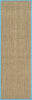 Safavieh Natural Fiber NF114S Natural/Turquoise Area Rug 