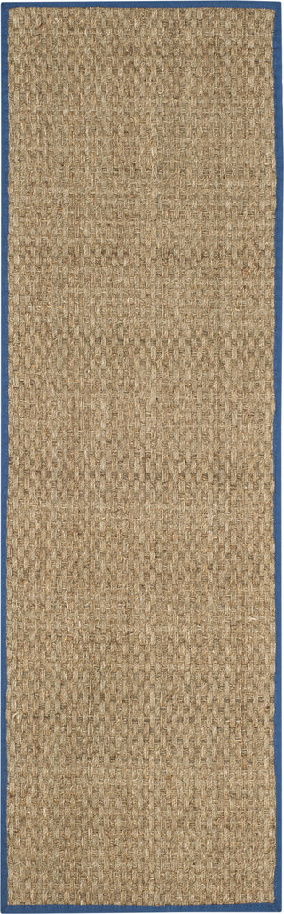 Safavieh Natural Fiber NF114T Natural/Navy Area Rug 