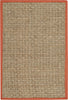Safavieh Natural Fiber NF114Y Natural/Rust Area Rug 