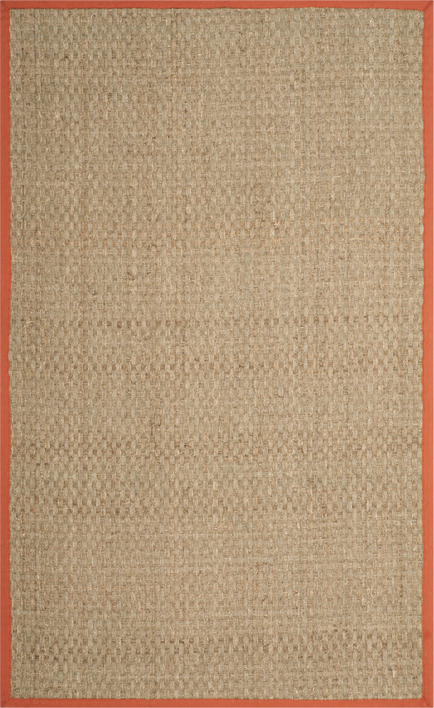 Safavieh Natural Fiber NF114Y Natural/Rust Area Rug main image