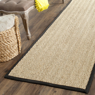 Safavieh Natural Fiber NF115C Natural/Black Area Rug  Feature