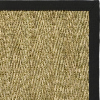 Safavieh Natural Fiber NF115C Natural/Black Area Rug 