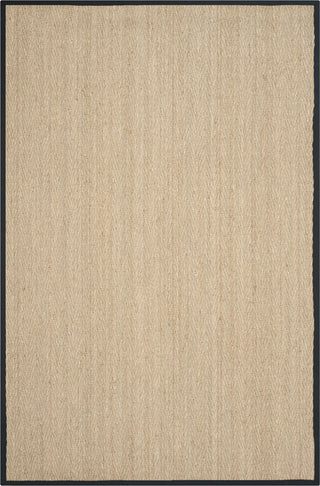 Safavieh Natural Fiber NF115C Natural/Black Area Rug 