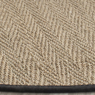 Safavieh Natural Fiber NF115C Natural/Black Area Rug 