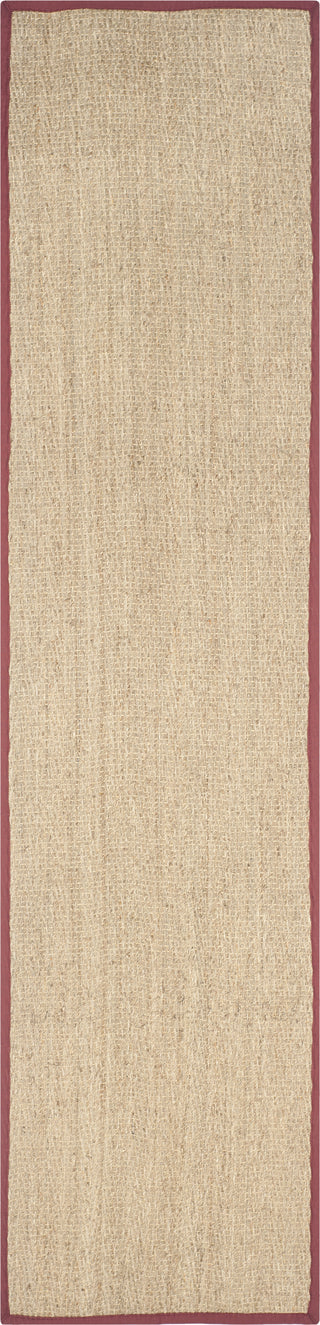 Safavieh Natural Fiber NF115D Natural/Red Area Rug 