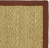 Safavieh Natural Fiber NF115D Natural/Red Area Rug 