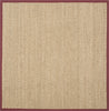 Safavieh Natural Fiber NF115D Natural/Red Area Rug 