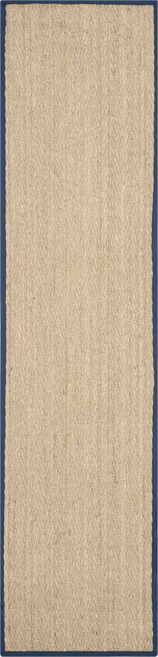 Safavieh Natural Fiber NF115E Natural/Blue Area Rug 