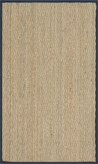 Safavieh Natural Fiber NF115E Natural/Blue Area Rug 