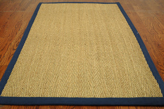 Safavieh Natural Fiber NF115E Natural/Blue Area Rug 