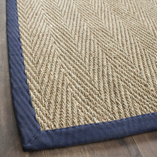 Safavieh Natural Fiber NF115E Natural/Blue Area Rug 